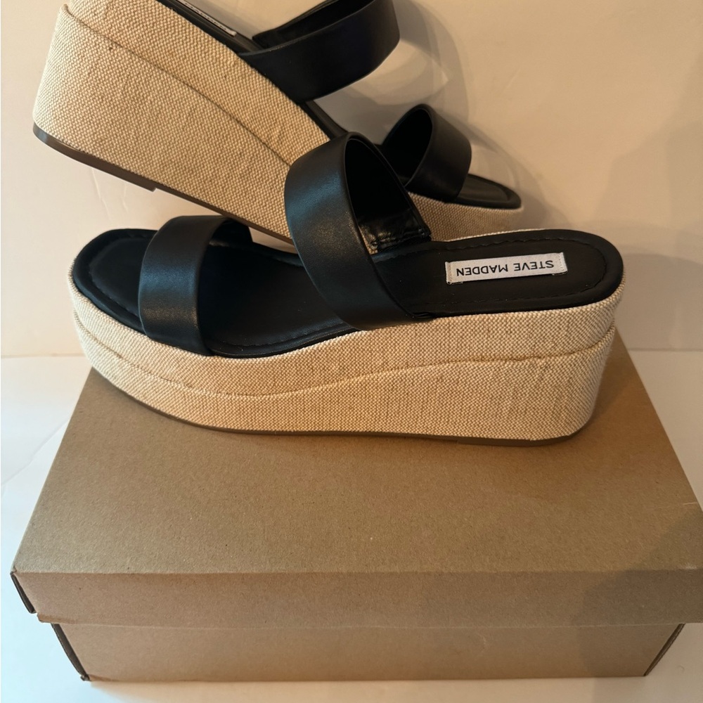 Steve Madden Merrcer Platform Sandals